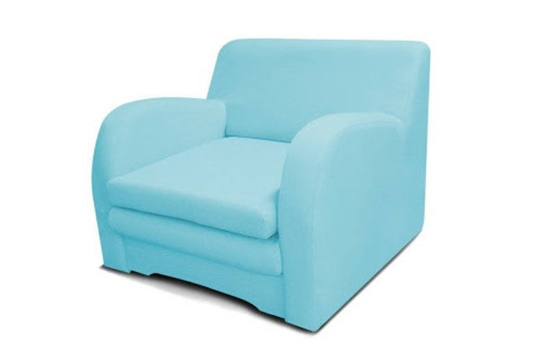 Összecsukható matrac világoskék karosszék