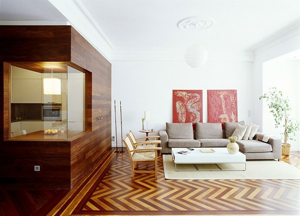 Arredare un soggiorno piccolo, in stile asiatico Arredare un piccolo soggiorno con mobili semplici e bassi