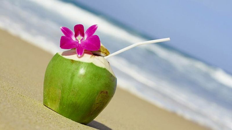 Kókuszvíz egészséges izotóniás ital