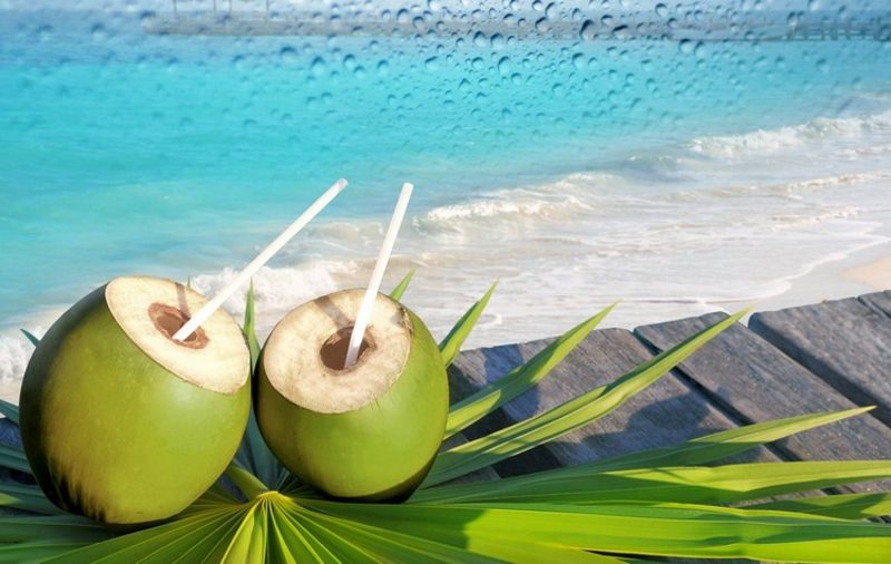 Víz tulajdonságai kókusz