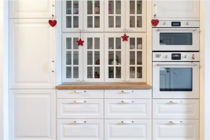 White kitchen Lidingo in the interior