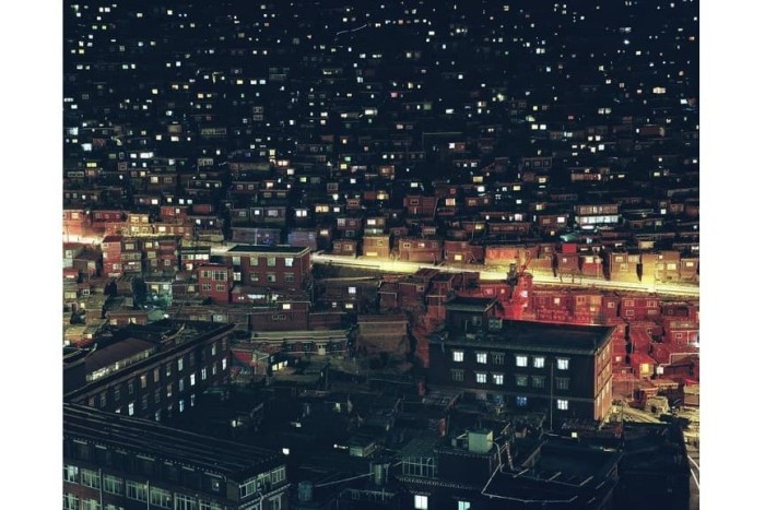 Acheter de l'art - vue nocturne urbaine acheter de l'art en ligne belle vue sur la ville