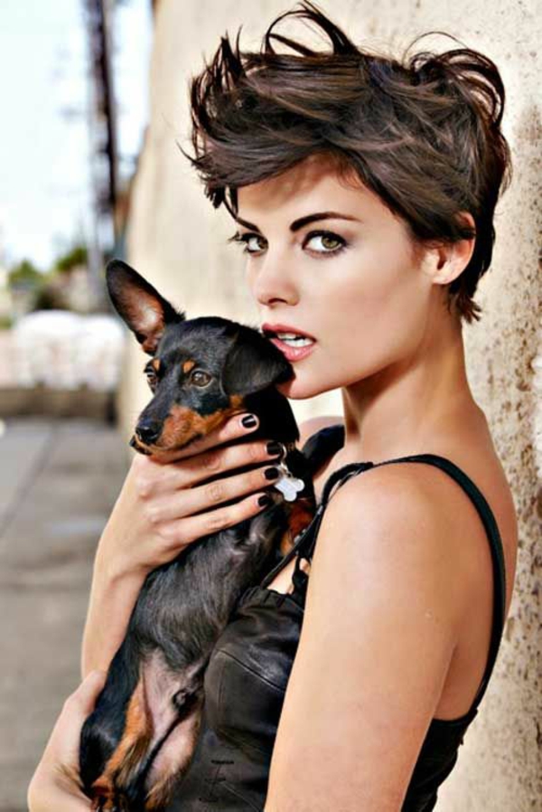 oblikujte frizuru voskom za kosu cool frizure kratka frizura žene