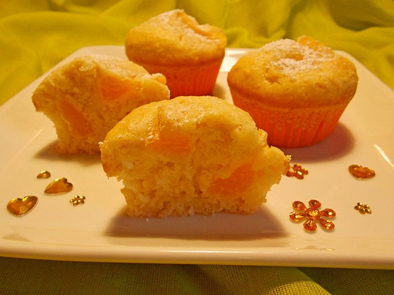 buonissimi muffin ai mandarini deliziosi muffin alla stevia a basso contenuto di carboidrati
