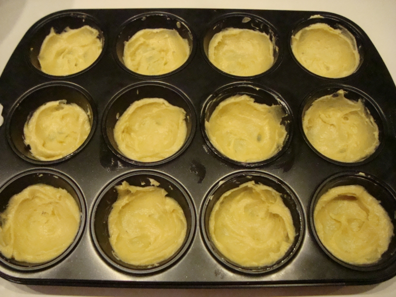 Prepara i muffin da solo muffin alla stevia a basso contenuto di carboidrati