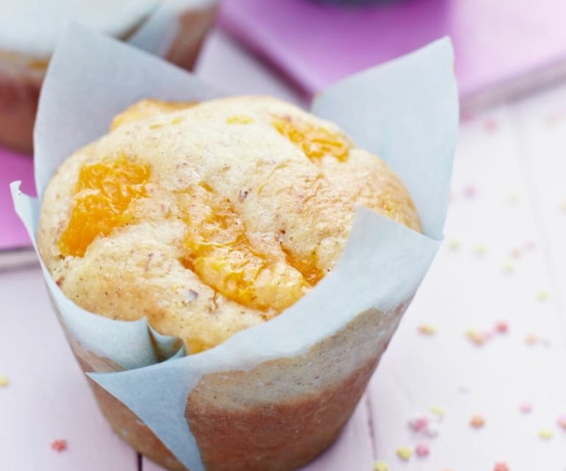 Muffin con mandarini e cocco disidratato Muffin al mandarino con cocco disidratato