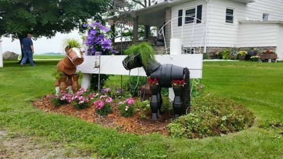 Napravite sami smiješne ukrase za vrt