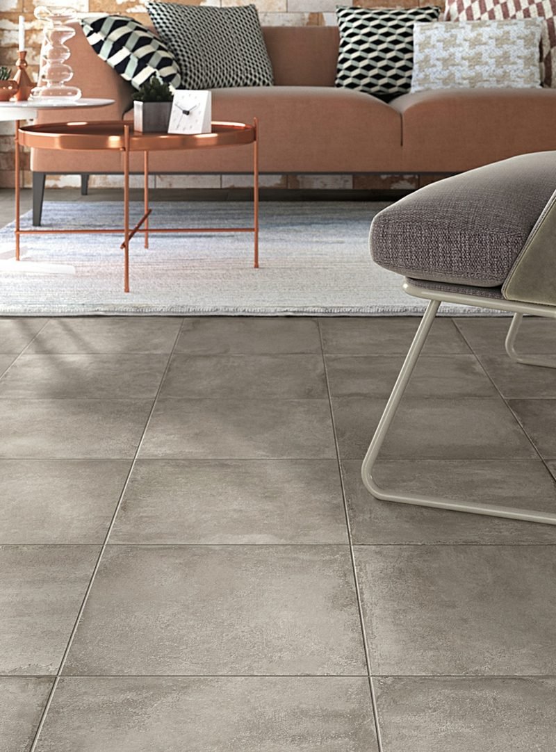 Sol de salon en carrelage Mirage broun tuiles mirage hmade