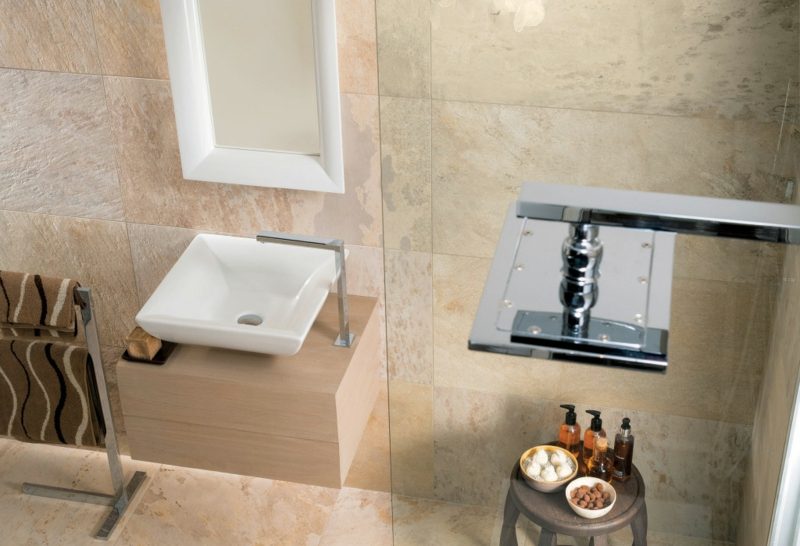 Salle de bain en carrelage Mirage bain de carreaux mirage