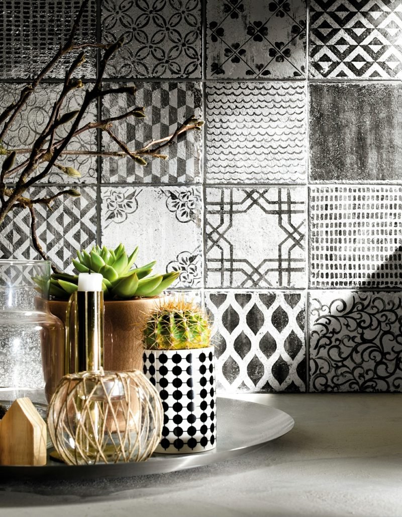 Mur de cuisine en carrelage Mirage carreaux mirage ravvicinato vivant maiolicanera