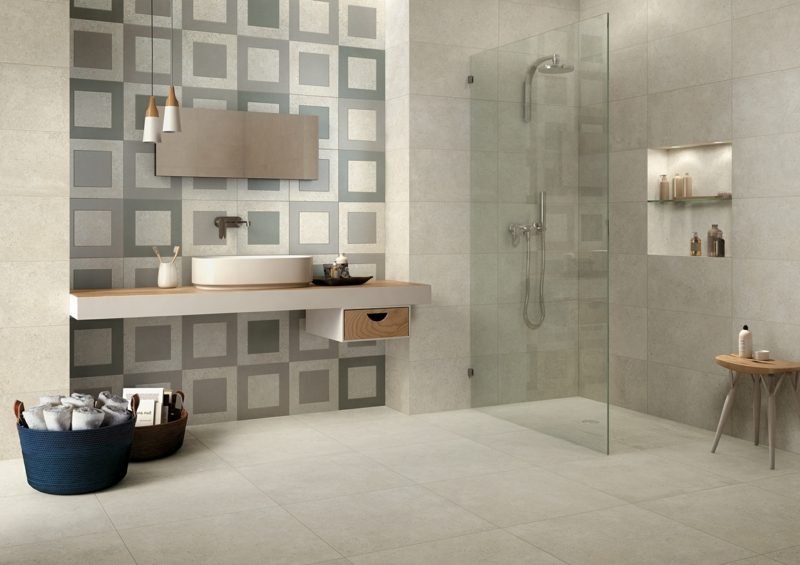 Mur de carrelage Mirage salle de bain tuiles mirage