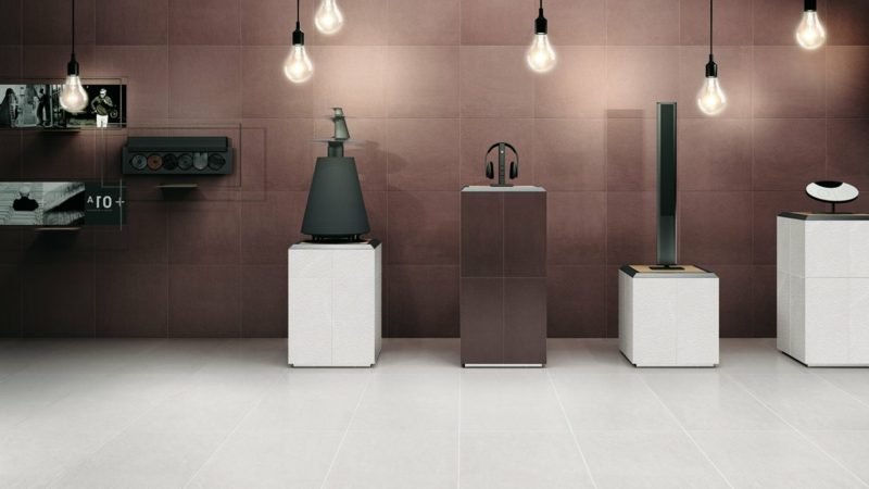 Mirage carrelage sol broun blanc salon tuiles mirage