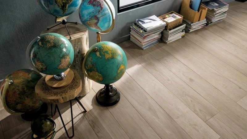 Carrelage Mirage parquet bois broun salon tuiles mirage
