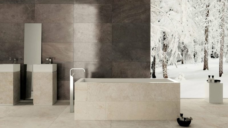 Carrelage Mirage salle de bain blanc tuiles mirage