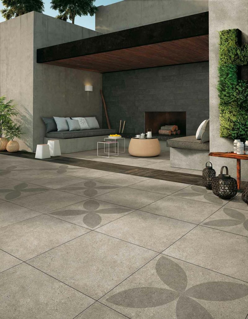 Fleurs de sol en carrelage Mirage tuiles mirage