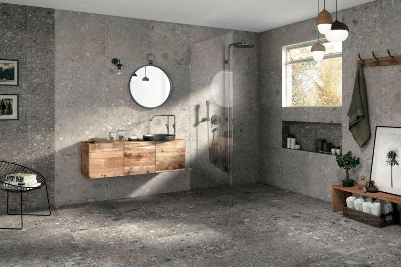 Salle de bain en carrelage Mirage tuiles mirage