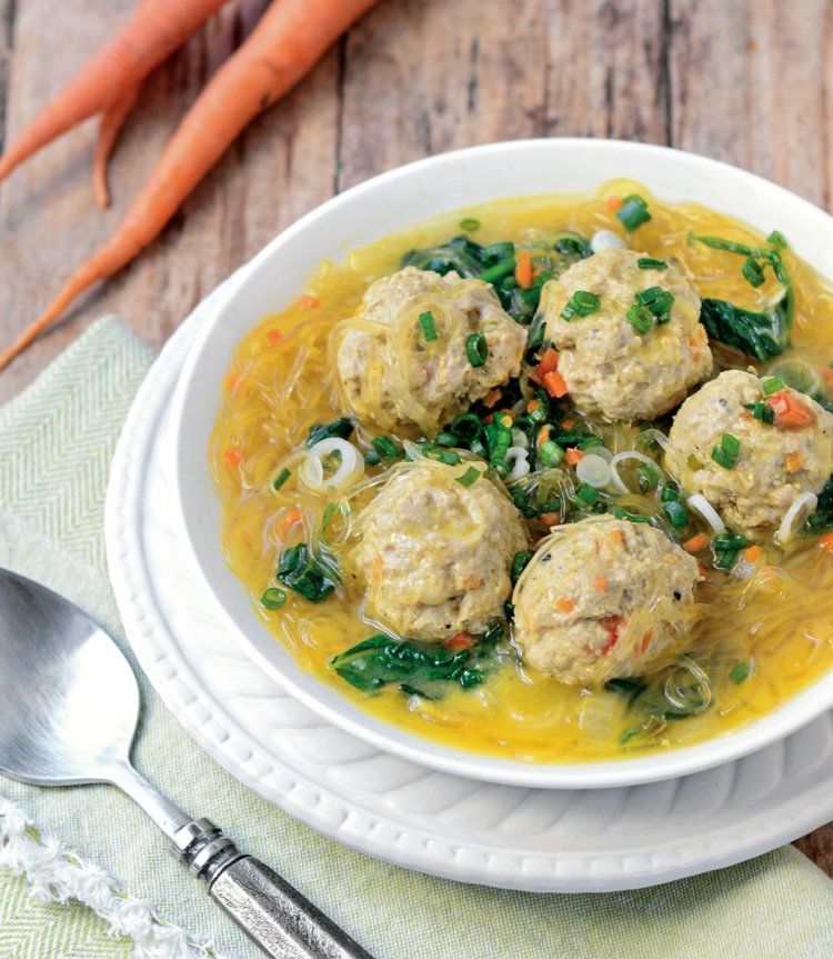 Gnocchi di zuppa di dieta paleo deliziose ricette dieta dell'età della pietra