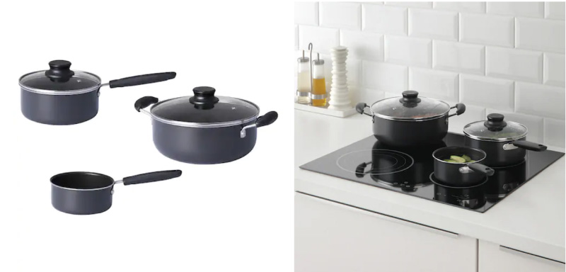 комплект тигани