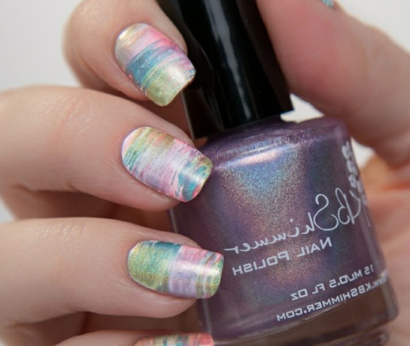 Dizajn noktiju izvornih pastelnih nijansi Izvorni dizajn noktiju pastelnih boja izvorni