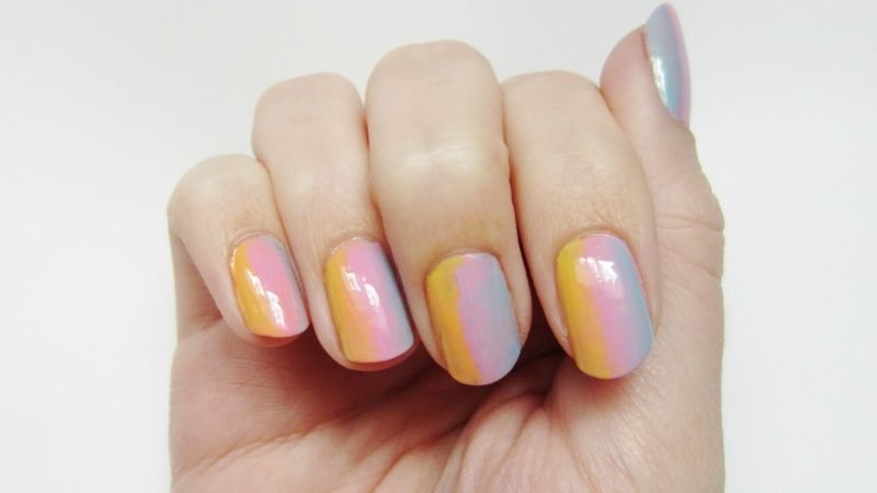 Nokti s ombre efektom Ombre nokti