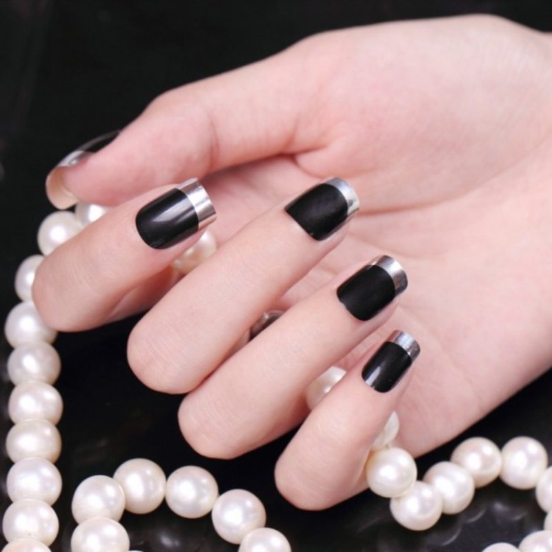 Köröm művészeti galéria francia körmök kreatív ötletek tél