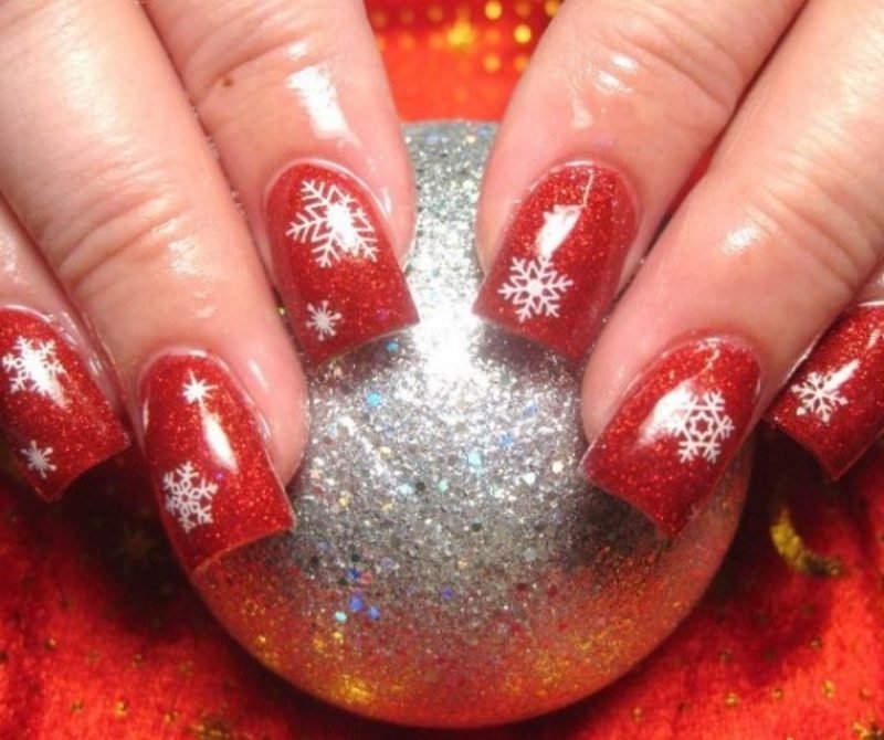 Nail art galéria köröm design karácsony