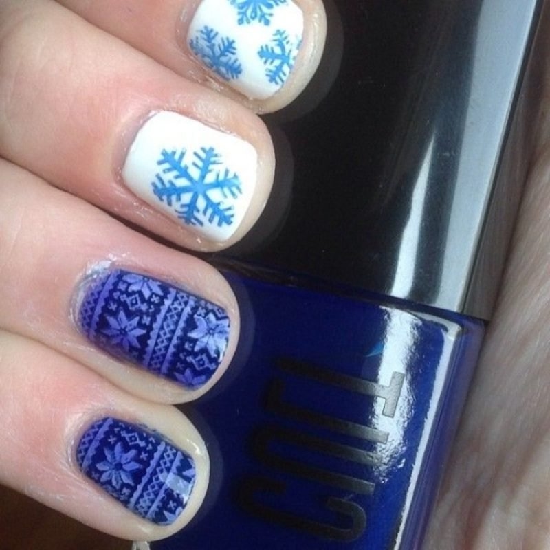 Köröm művészeti galéria textil utánzat hópelyhek