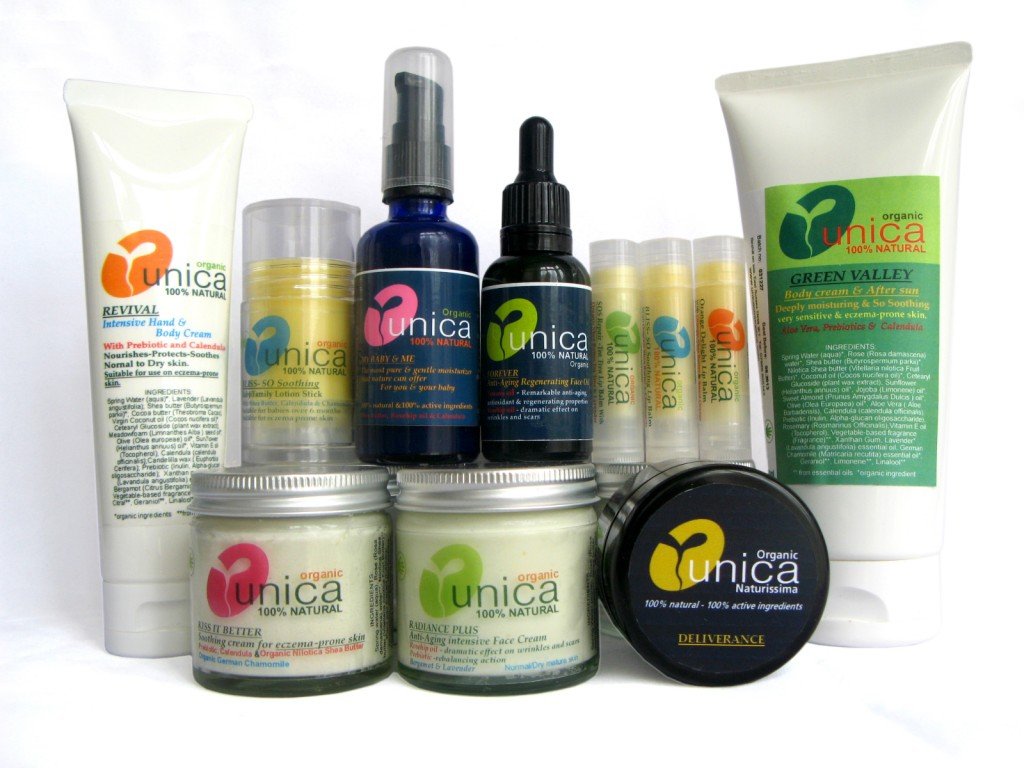 Cosmetici biologici per il corpo e il viso