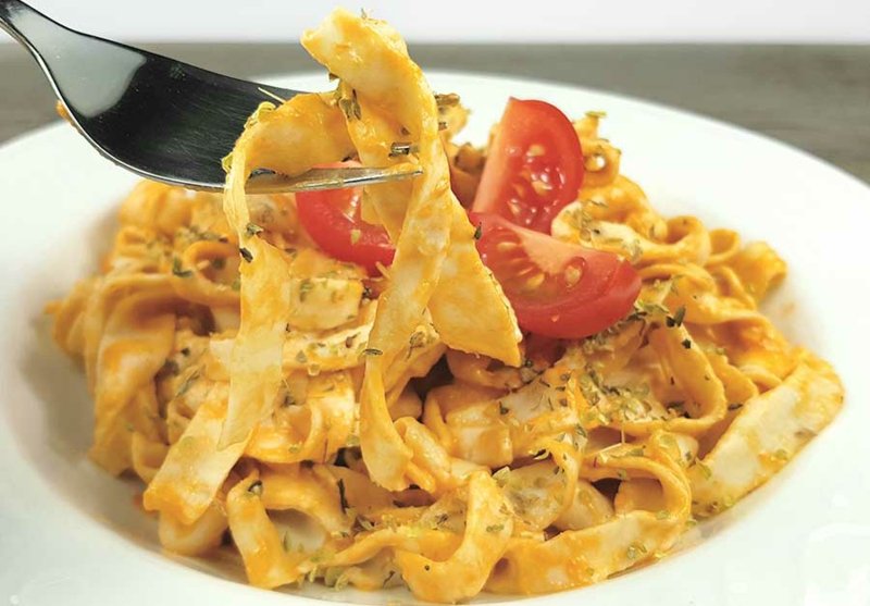 Tálaljuk a tésztát kalória nélkül paradicsommal