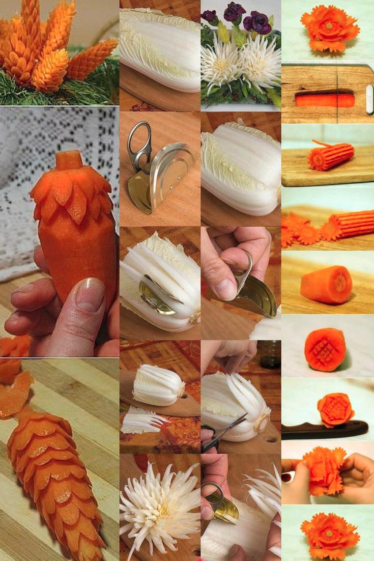 Idées de découpage de légumes pour les débutants Idées de découpage de légumes pour les débutants