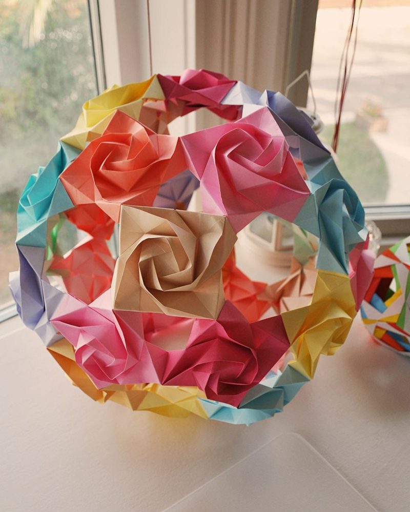 upute za origami ružu