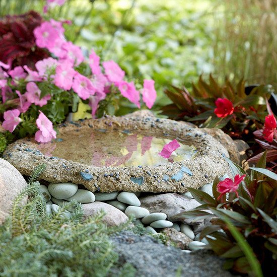 Bagno per uccelli in cemento design del giardino decorazione del giardino oggetti da giardino in cemento decorazione del giardino design del giardino