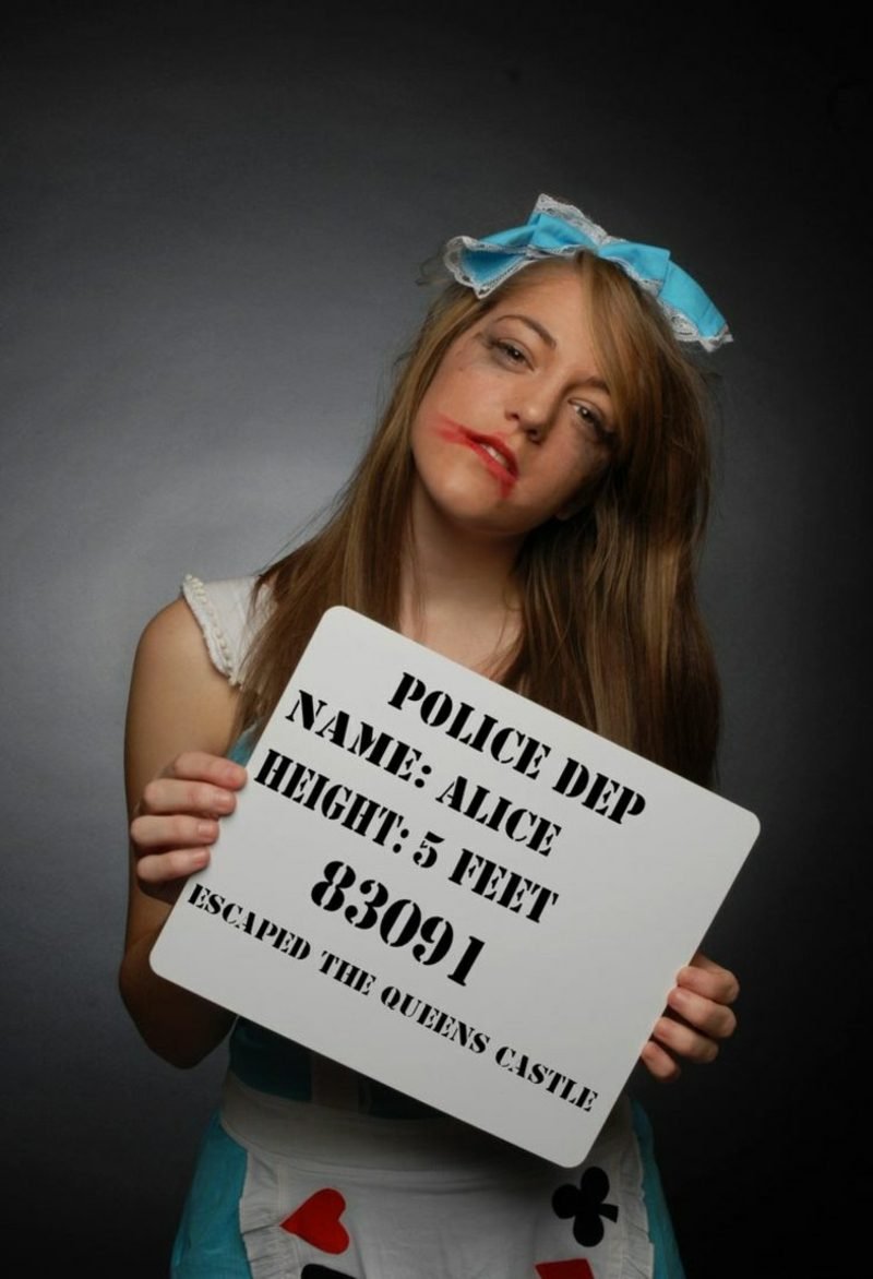 Alice im Wunderlang costume di Halloween donne foto della polizia Costumi Halloween donna Alice nel Paese delle Meraviglie