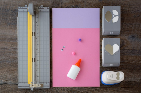 faire des décorations de pâques à partir de papier de couleur papier lapin de pâques