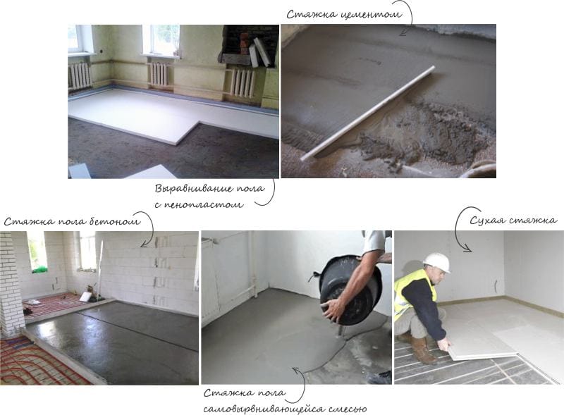 Подова замазка в кухнята