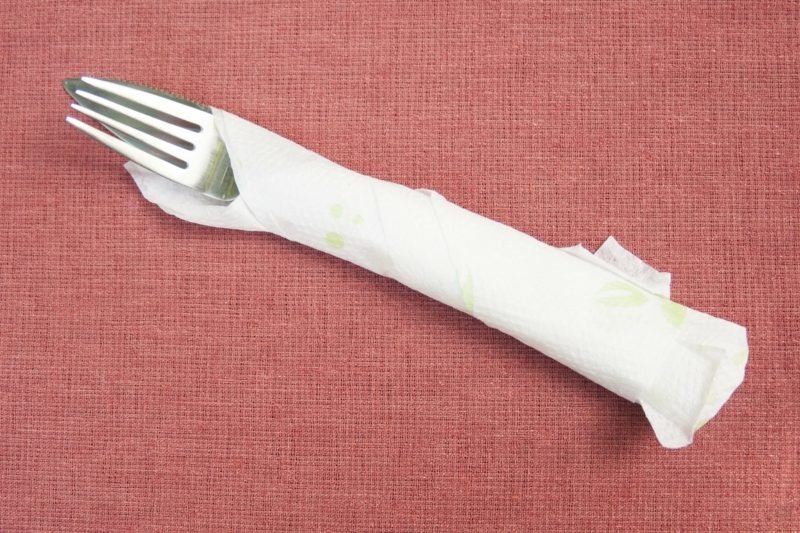 serviettes en papier pliantes