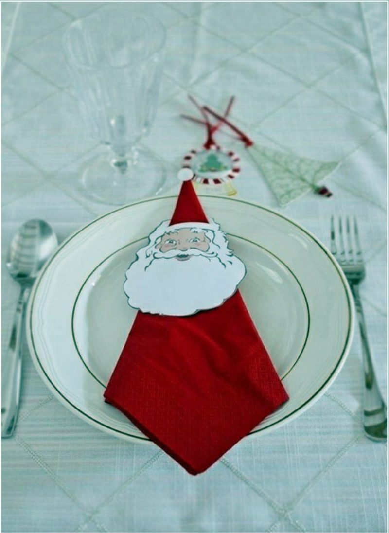 serviettes en papier pliantes