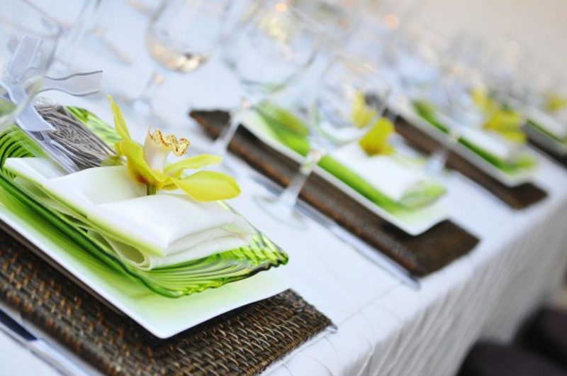 serviettes en papier pliantes