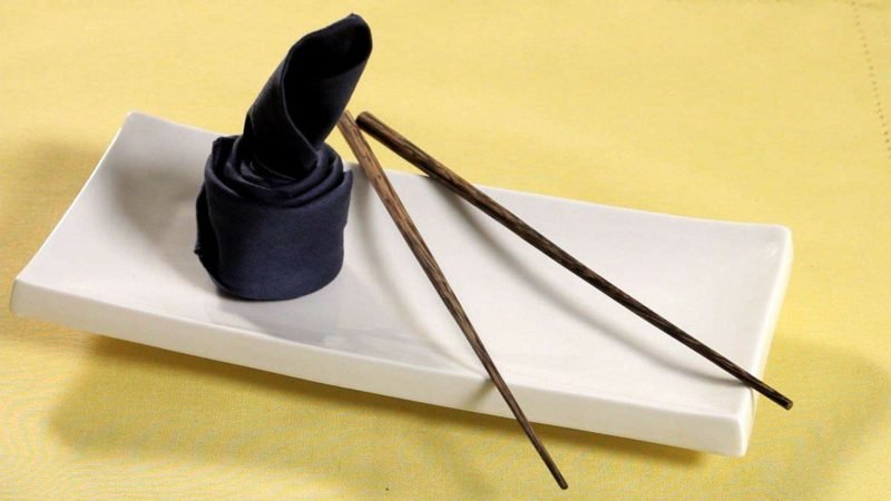 serviettes en papier pliantes