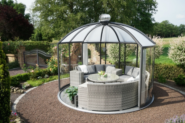 Disponibile da diametri standard a design speciali: il padiglione Rondo di Hoklartherm