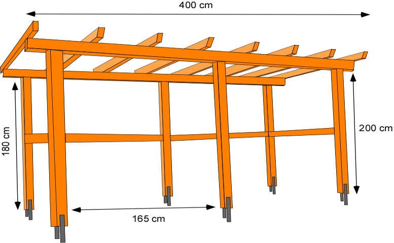 construisez vous-même un grand pavillon en bois Construisez vous-même un grand pavillon en bois