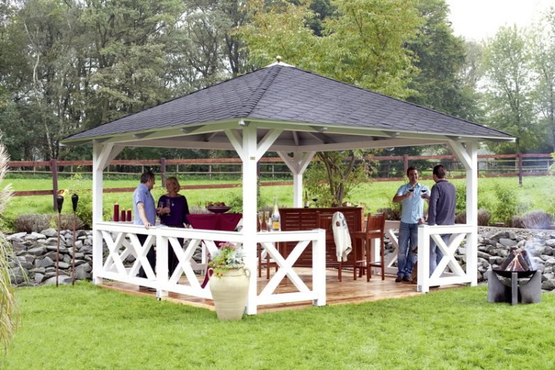 Construisez votre propre pavillon de jardin avec des amis pavillon construire votre propre jardin