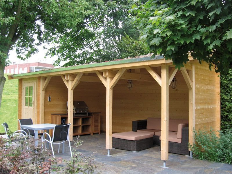 Construisez vous-même un pavillon qui convient à un barbecue Construisez votre propre barbecue pavillon