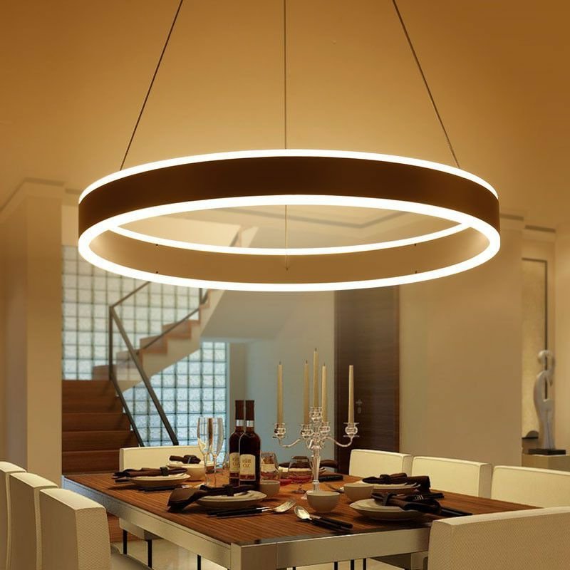 vonzó kerek LED lámpa