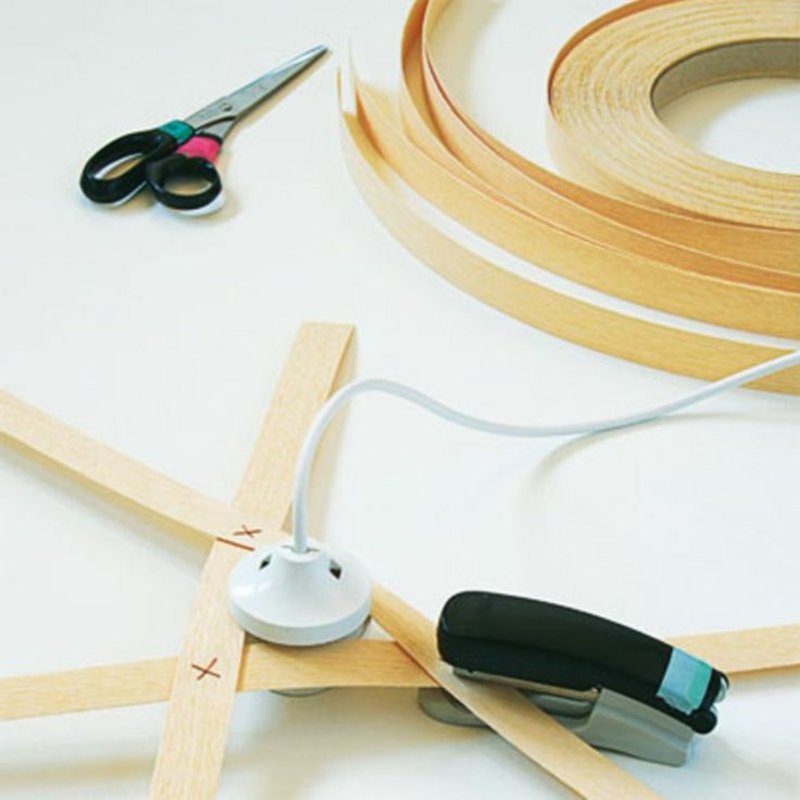 Furnérozott lámpaernyő