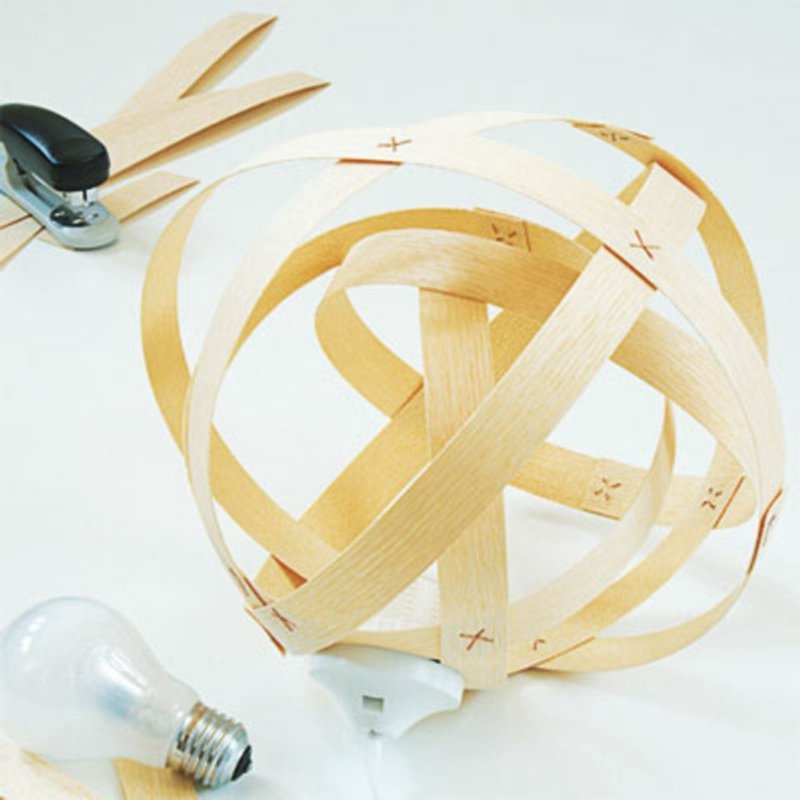 érdekes rétegelt lemez függő lámpa