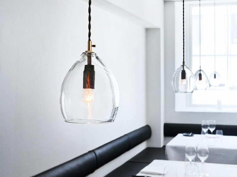 Lámpabúra üveg elegáns ötlet