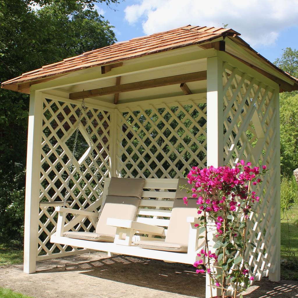 Pergolas szép hinta