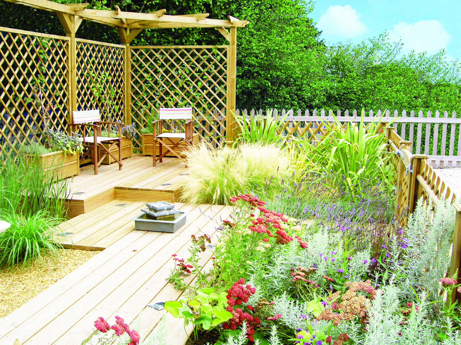 Pergolas nagyszerű kerttervezés