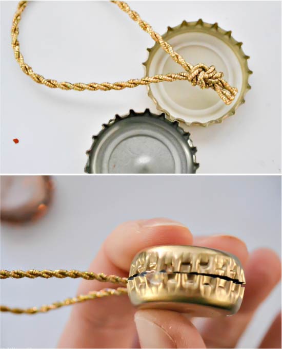 Kerstambachten van deksels